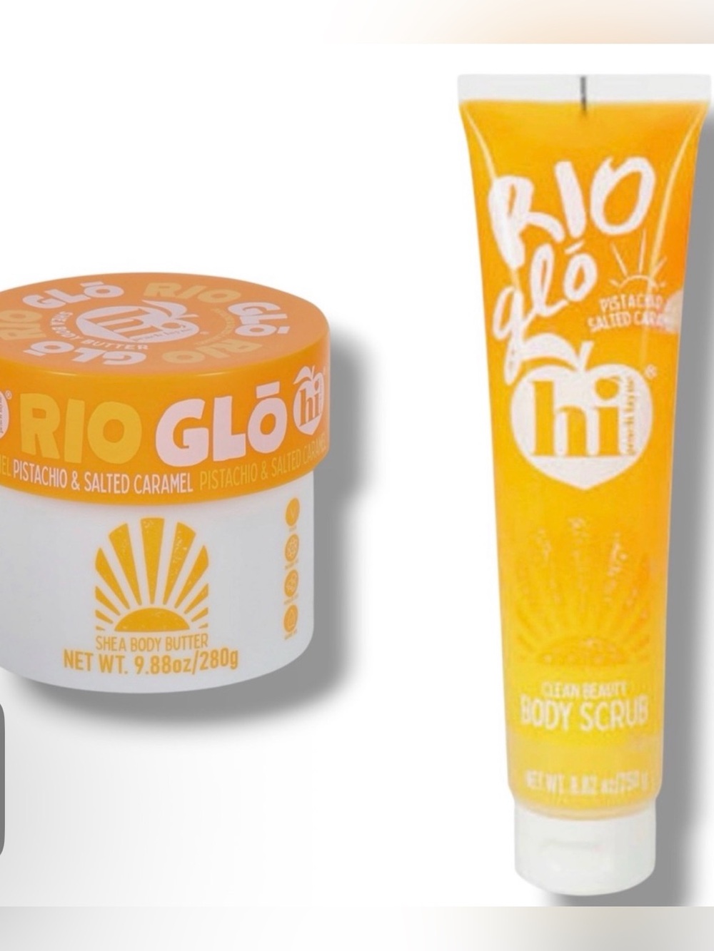 2pc. Rio Glo Body Butter and Body Scrub